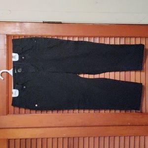 DKNY Black Cropped Pants